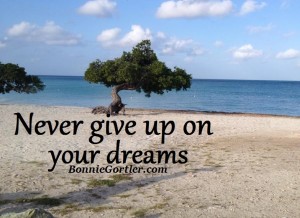 Achieve The Goals You Desire – Believe In You 003- Bonnie-Aruba-sand-water